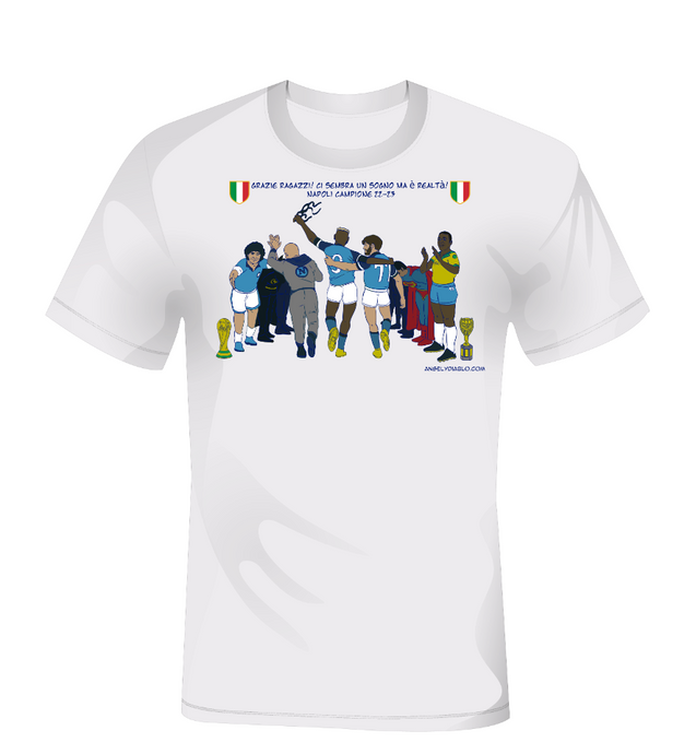 T-Shirt Napoli Campione 2023