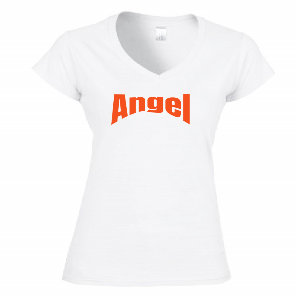 T-shirt Donna Scollo v Angel