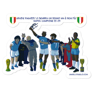Napoli Campione Sticker