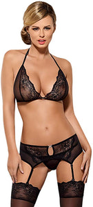 Lingerie SELENTE - NERO - Set completo