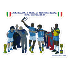 Carica l&#39;immagine nel visualizzatore di Gallery, Napoli Campione Sticker