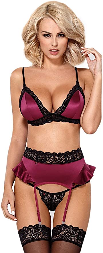 Lingerie SELENTE - MAGENTA - Set completo