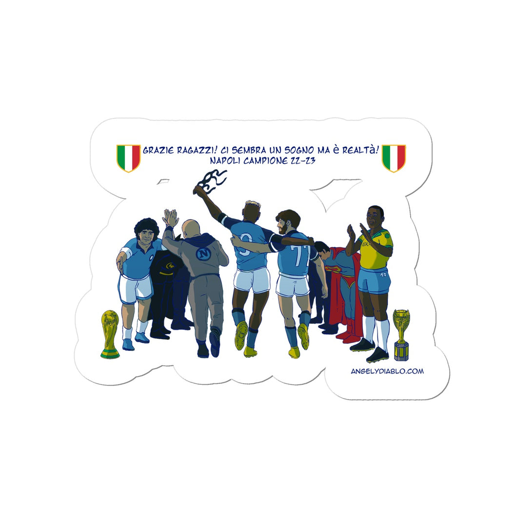 Napoli Campione Sticker