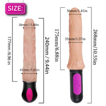 Carica l&#39;immagine nel visualizzatore di Gallery, 12 Mode Heating Realistic Vibrator - Vibratore a 12 modalità con warm function