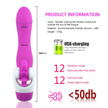 Carica l&#39;immagine nel visualizzatore di Gallery, Vibrators and Oral Sex Tongue Licking Masturbator - Vibratore e simulatore di oral sex