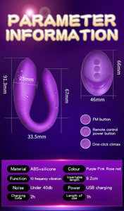 Double-head Vibrator wifi 10Speed - Vibratore wifi doppia testa (<16gg)