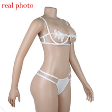 Load image into Gallery viewer, Women&#39;s lace underwear set - Set intimo di pizzo femminile