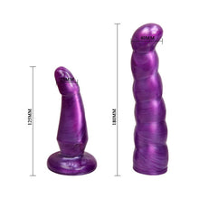 Carica l&#39;immagine nel visualizzatore di Gallery, Bondage Strapon Double Dildo - Doppio strapon x coppie di adulti