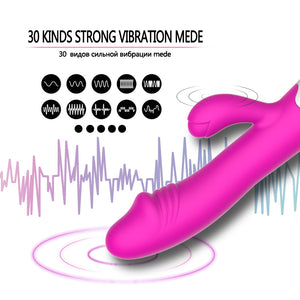 30 Speed Vibrators Rabbit - Vibratore con 30 diverse velocità