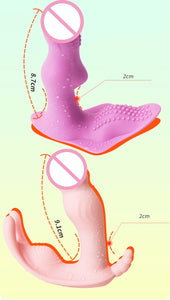Wearable Vibrator with Remote Control - Vibratore a farfalla INDOSSABILE controllo remoto