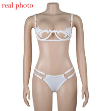 Load image into Gallery viewer, Women&#39;s lace underwear set - Set intimo di pizzo femminile