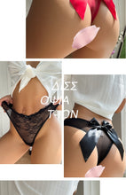 Load image into Gallery viewer, Lace panties with bow knot