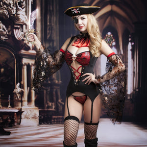 Sexy Caribbean Pirate Cosplay Costumes - Sexy Costume Piratessa dei Caraibi