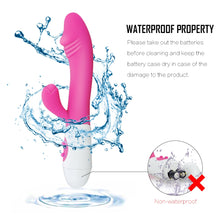 Load image into Gallery viewer, G Spot Rabbit Vibrator for Women Dual Vibration Silicone Waterproof Female Vagina Clitoris Massager