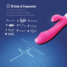 Load image into Gallery viewer, G Spot Rabbit Vibrator for Women Dual Vibration Silicone Waterproof Female Vagina Clitoris Massager