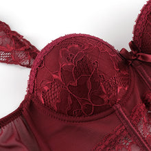 Carica l&#39;immagine nel visualizzatore di Gallery, Push up underwear shape body 1 bra set + 1 stockings