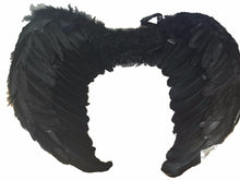 Load image into Gallery viewer, Charming Evil Vampire Black Angels Female - Angelo Nero Costume