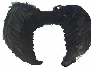 Charming Evil Vampire Black Angels Female - Angelo Nero Costume