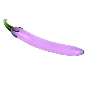 Glass Dildo Artificial with Fruit Vegetable Shape - Dildi di vetro a forma di Verdura