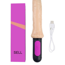 Carica l&#39;immagine nel visualizzatore di Gallery, 12 Mode Heating Realistic Vibrator - Vibratore a 12 modalità con warm function