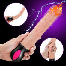 Carica l&#39;immagine nel visualizzatore di Gallery, 12 Mode Heating Realistic Vibrator - Vibratore a 12 modalità con warm function