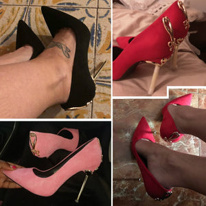 Ladies High Heels Pumps Stilettos - Décolleté con tacchi alti da donna Tacchi a spillo