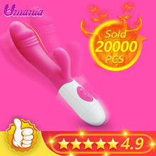 Load image into Gallery viewer, G Spot Rabbit Vibrator for Women Dual Vibration Silicone Waterproof Female Vagina Clitoris Massager