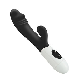 G Spot Rabbit Vibrator for Women Dual Vibration Silicone Waterproof Female Vagina Clitoris Massager