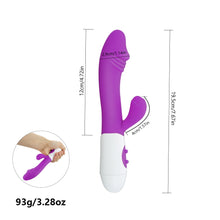 Load image into Gallery viewer, G Spot Rabbit Vibrator for Women Dual Vibration Silicone Waterproof Female Vagina Clitoris Massager