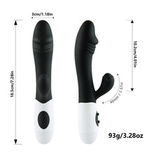 Load image into Gallery viewer, G Spot Rabbit Vibrator for Women Dual Vibration Silicone Waterproof Female Vagina Clitoris Massager