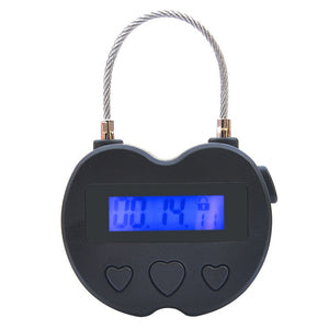 USB Rechargeable Time Lock For Metal Handcuffs Neck Collar Electronic Timer Bdsm Bondage Chastity Adult Game Sex Toys for Couple