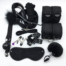 Load image into Gallery viewer, Nylon &amp; Plush Erotic Bondage Sex Toys + Set accessori Erotici Bondage