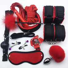 Load image into Gallery viewer, Nylon &amp; Plush Erotic Bondage Sex Toys + Set accessori Erotici Bondage