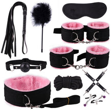 Load image into Gallery viewer, Nylon &amp; Plush Erotic Bondage Sex Toys + Set accessori Erotici Bondage