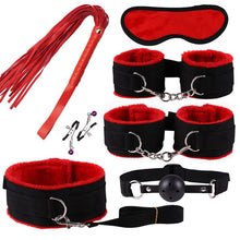 Load image into Gallery viewer, Nylon &amp; Plush Erotic Bondage Sex Toys + Set accessori Erotici Bondage