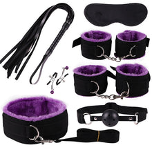 Load image into Gallery viewer, Nylon &amp; Plush Erotic Bondage Sex Toys + Set accessori Erotici Bondage