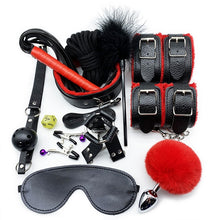 Load image into Gallery viewer, Nylon &amp; Plush Erotic Bondage Sex Toys + Set accessori Erotici Bondage