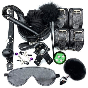 Nylon & Plush Erotic Bondage Sex Toys + Set accessori Erotici Bondage