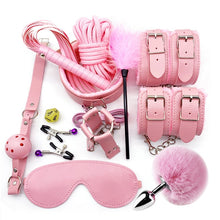 Load image into Gallery viewer, Nylon &amp; Plush Erotic Bondage Sex Toys + Set accessori Erotici Bondage