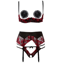 Carica l&#39;immagine nel visualizzatore di Gallery, Women Underwear Ultrathin Lingerie Set - Set Lingerie
