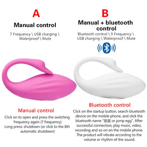 Bluetooth Vibrator Egg for Woman with Remote Control - vibratore bluethooth