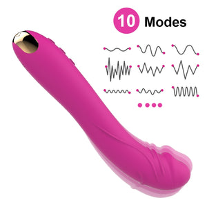 10 speed Soft vibrators for women  - Vibratore a 10 velocità