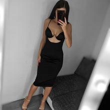 Load image into Gallery viewer, Red Midi Dress
