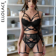 Load image into Gallery viewer, Set Lingerie Woman ELLOLACE
