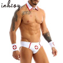 Carica l&#39;immagine nel visualizzatore di Gallery, Men Nurse Costume - Costume Infermiere Maschile
