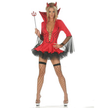Carica l&#39;immagine nel visualizzatore di Gallery, Sexy Devil Witch Costume - Costume Sexy da Strega Diabolica