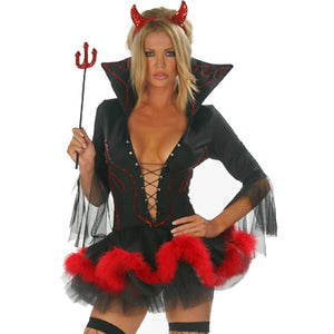 Sexy Devil Witch Costume - Costume Sexy da Strega Diabolica