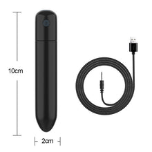 Load image into Gallery viewer, 10 Speed Mini Bullet Vibrator USB Rechargeable - MiniVibratore ricaricabile