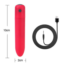 Load image into Gallery viewer, 10 Speed Mini Bullet Vibrator USB Rechargeable - MiniVibratore ricaricabile