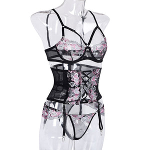 Women Lace Lingerie - Lingerie di pizzo per donne